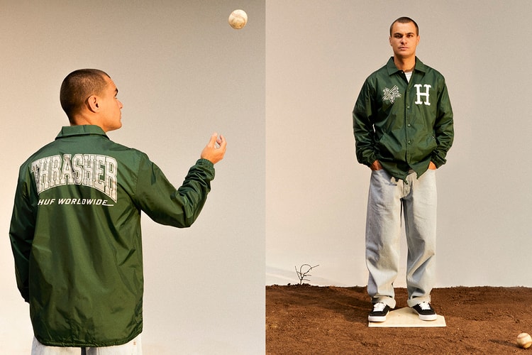 HUF x『Thrasher』よりサンフランシスコ・ジャイアンツから着想を得たコラボコレクションがリリース