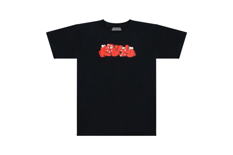 KAWS と Infinite Archives が NPO 法人支援を目的とした T シャツを製作