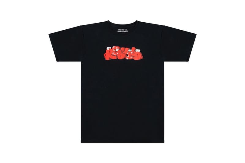 カウズがNPO法人支援を目的としたコラボTシャツを製作 Infinite Archives KAWS Charity Tee Release Date info store list buying guide photos price