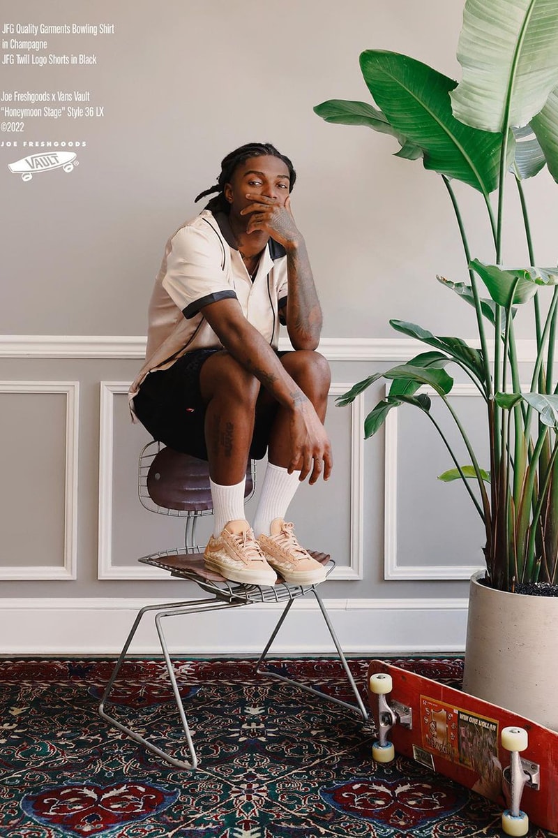 ジョーフレッシュグッズとヴァンズがコラボコレクションを発表 joe freshgoods vans style 36 the honeymoon stage release date info store list buying guide photos price 