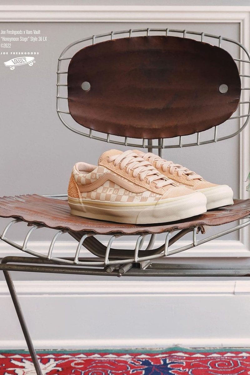 ジョーフレッシュグッズとヴァンズがコラボコレクションを発表 joe freshgoods vans style 36 the honeymoon stage release date info store list buying guide photos price 