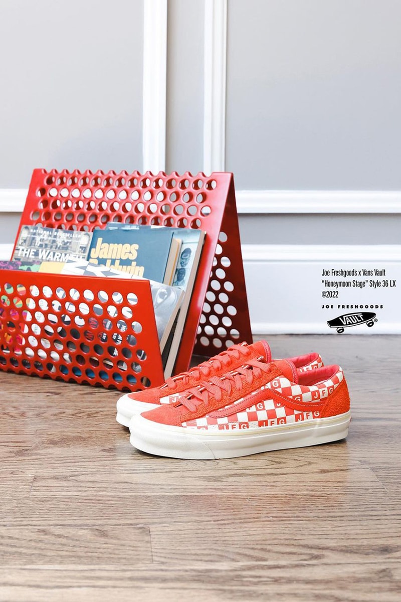 ジョーフレッシュグッズとヴァンズがコラボコレクションを発表 joe freshgoods vans style 36 the honeymoon stage release date info store list buying guide photos price 