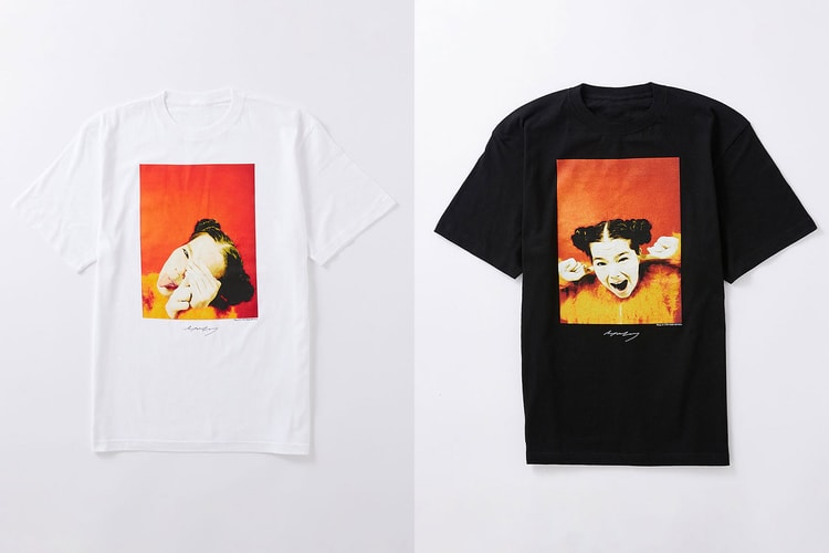 JOURNAL STANDARD から写真家 マーク・マクナルティが撮影した Björk のポートレートTシャツが登場