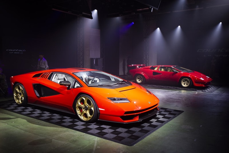 ランボルギーニがカウンタックLPI800-4の日本向けデリバリー車を初公開 lamborghini countach lpi800 4 announcement