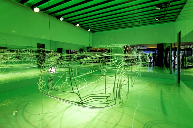 LEXUS の電動化ビジョンにインスパイアされたインスタレーション展が開催中