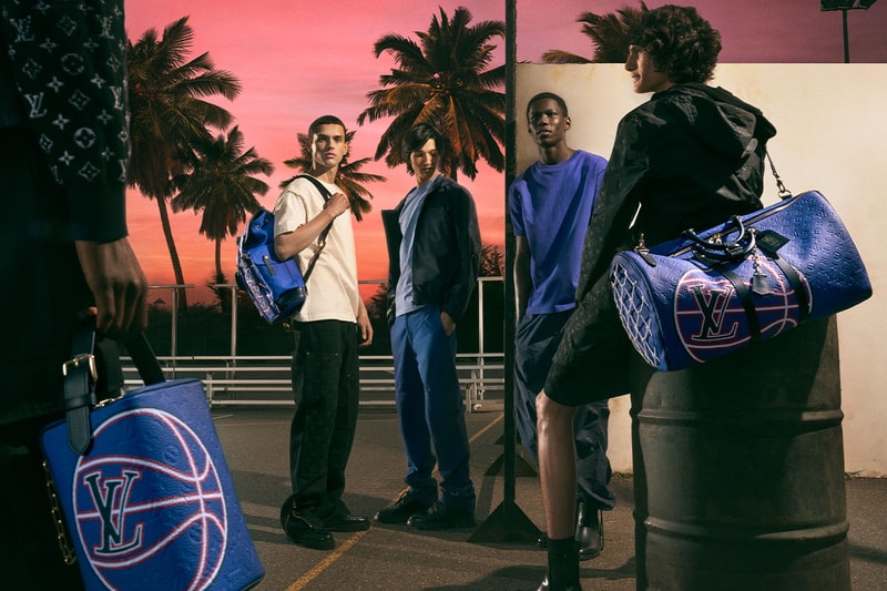 ルイ・ヴィトンxNBA 第3弾コラボのキャンペーンビジュアルが公開　Louis Vuitton x NBA 3rd collab collection new release