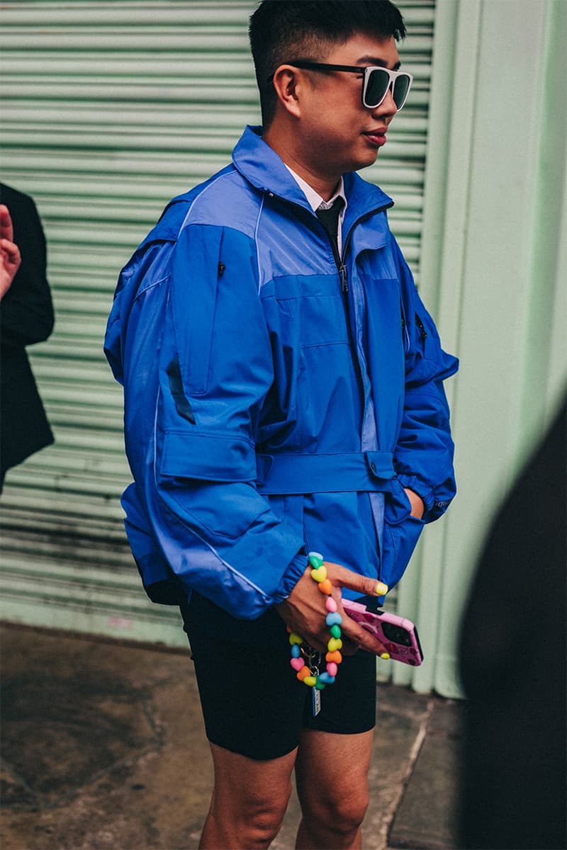 ストリートスタイル：23年春夏ロンドン・ファッションウィーク・メンズ Men's London Fashion Week Street Style Looks united kingdom spring summer 2023 gq fashion streetwear clothes chic ss23