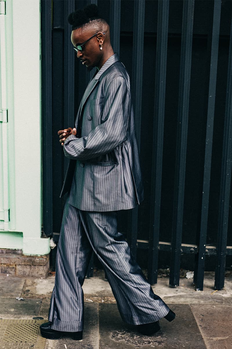 ストリートスタイル：23年春夏ロンドン・ファッションウィーク・メンズ Men's London Fashion Week Street Style Looks united kingdom spring summer 2023 gq fashion streetwear clothes chic ss23