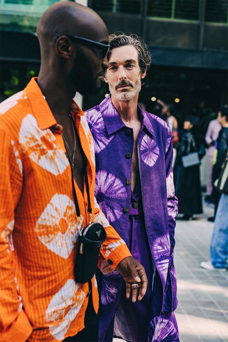 ストリートスタイル：23年春夏ロンドン・ファッションウィーク・メンズ Men's London Fashion Week Street Style Looks united kingdom spring summer 2023 gq fashion streetwear clothes chic ss23