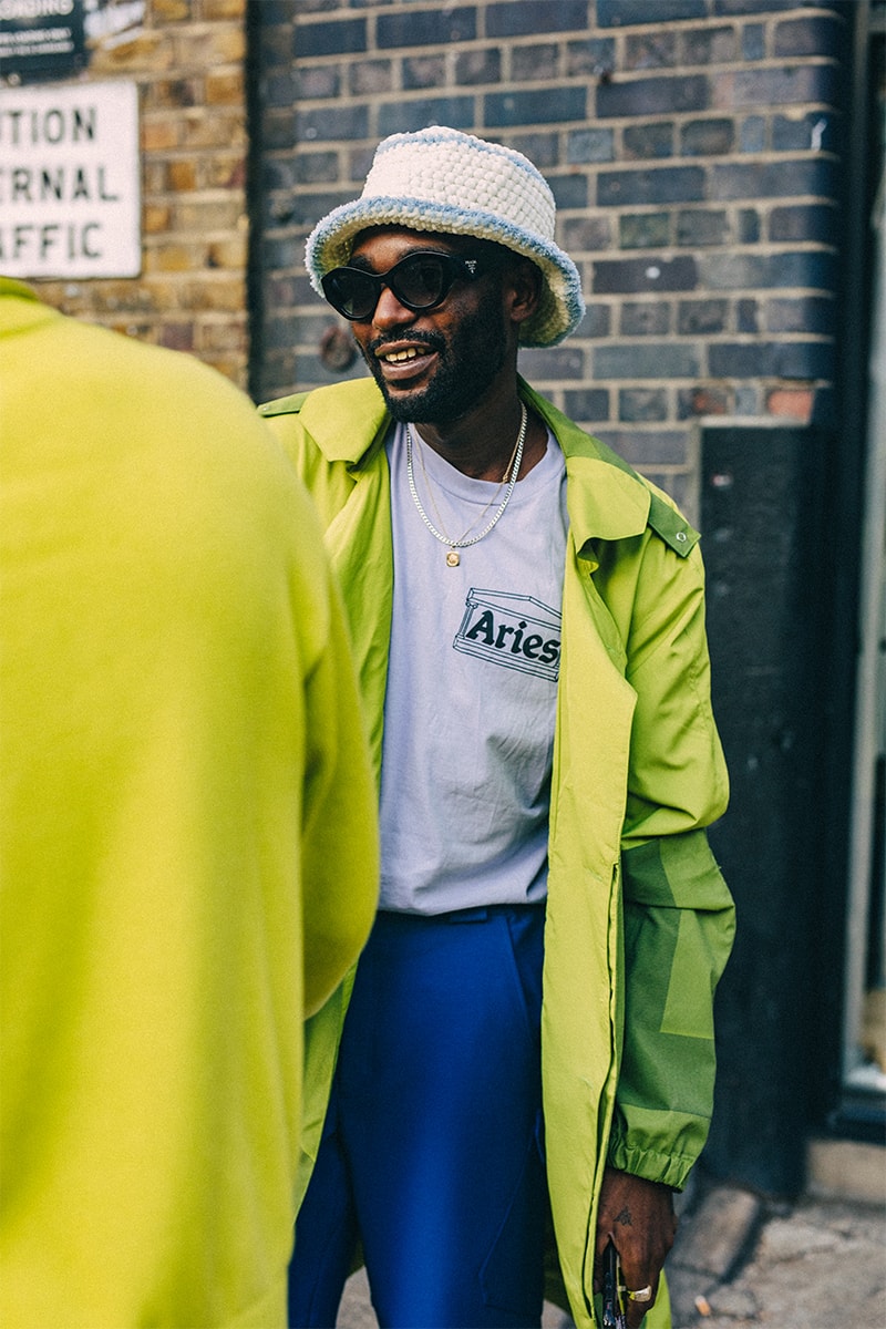 ストリートスタイル：23年春夏ロンドン・ファッションウィーク・メンズ Men's London Fashion Week Street Style Looks united kingdom spring summer 2023 gq fashion streetwear clothes chic ss23