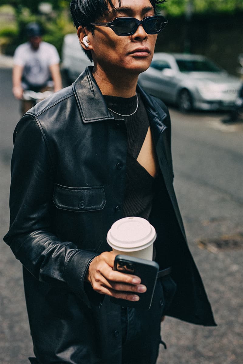 ストリートスタイル：23年春夏ロンドン・ファッションウィーク・メンズ Men's London Fashion Week Street Style Looks united kingdom spring summer 2023 gq fashion streetwear clothes chic ss23