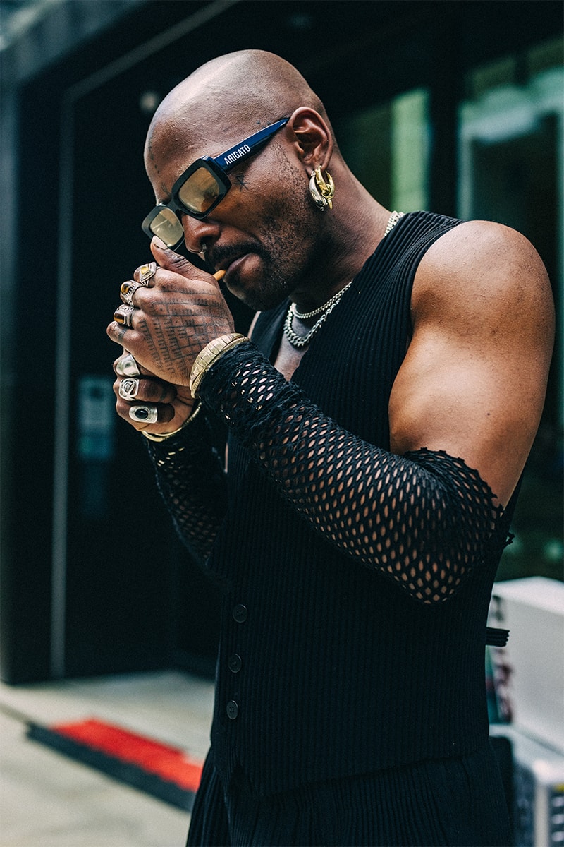 ストリートスタイル：23年春夏ロンドン・ファッションウィーク・メンズ Men's London Fashion Week Street Style Looks united kingdom spring summer 2023 gq fashion streetwear clothes chic ss23