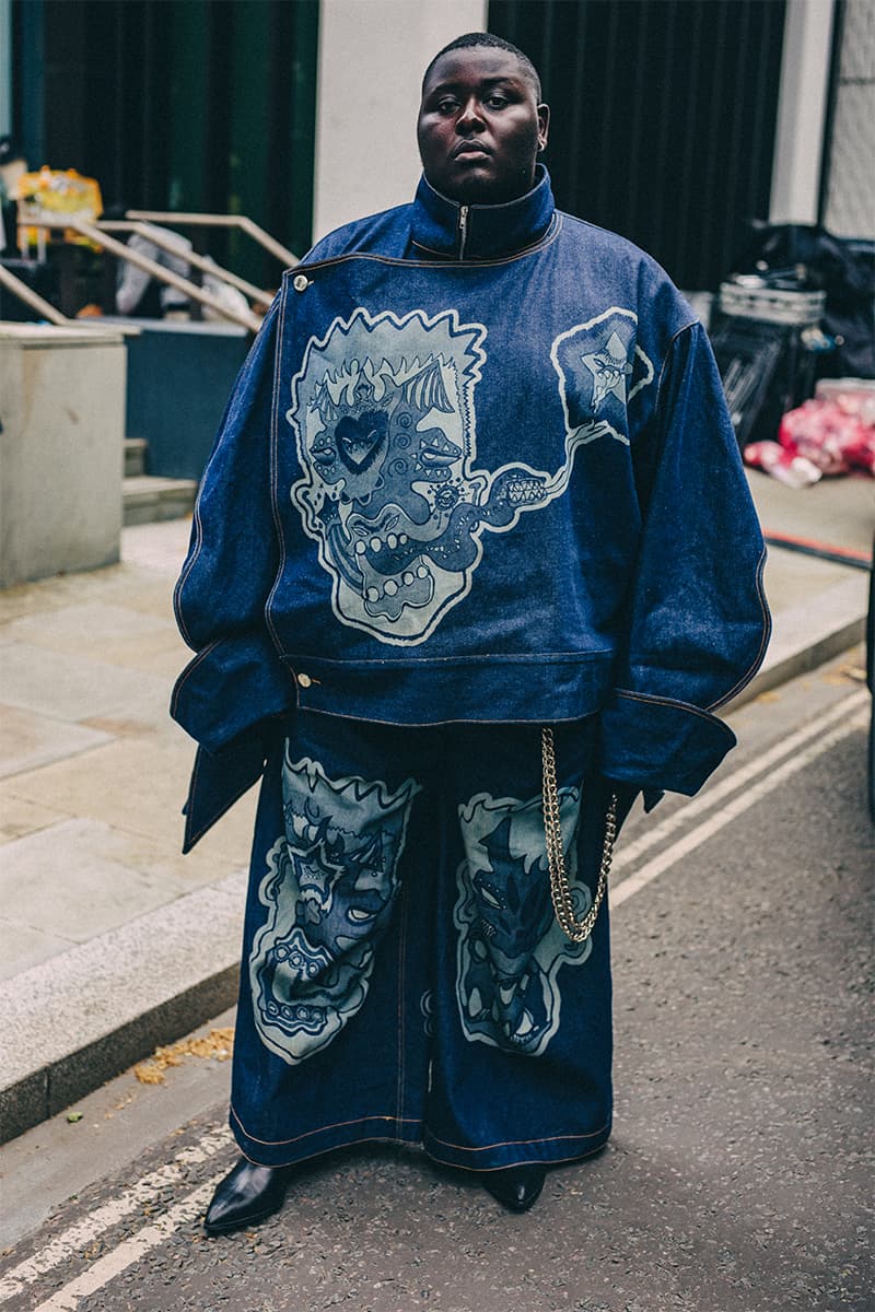 ストリートスタイル：23年春夏ロンドン・ファッションウィーク・メンズ Men's London Fashion Week Street Style Looks united kingdom spring summer 2023 gq fashion streetwear clothes chic ss23