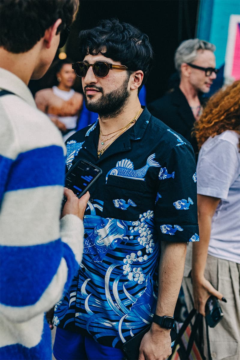 ストリートスタイル：23年春夏ロンドン・ファッションウィーク・メンズ Men's London Fashion Week Street Style Looks united kingdom spring summer 2023 gq fashion streetwear clothes chic ss23