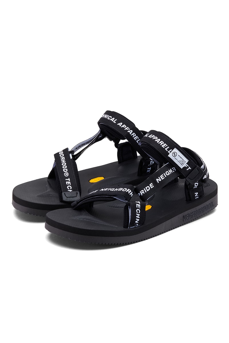 ネイバーフッドとスイコックによるコラボサンダル第2弾が発売 neighborhood suicoke collab sandal release info