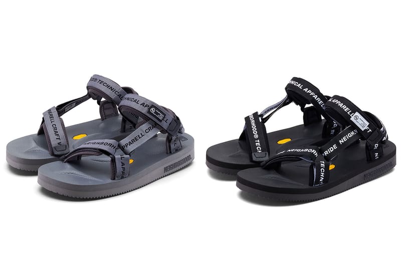 NEIGHBORHOOD と SUICOKE によるコラボサンダル第2弾が発売