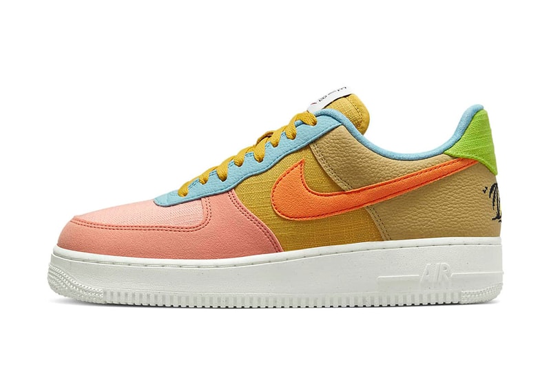 ナイキ Nike からサステナ素材を使用した夏らしいカラーリングの Air Force 1 が登場