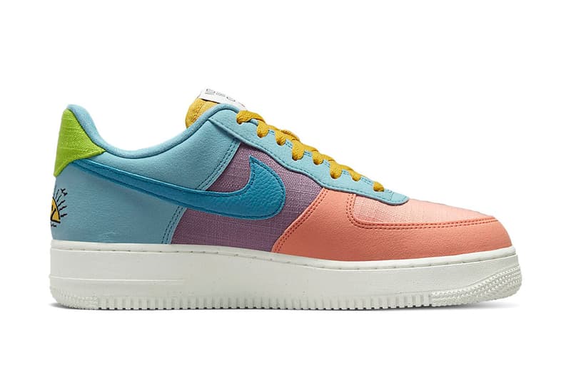 ナイキ Nike からサステナ素材を使用した夏らしいカラーリングの Air Force 1 が登場