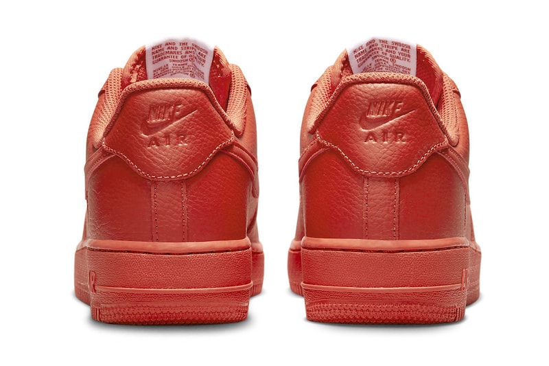 ナイキ エアフォース1 ローから夏にぴったりなビタミンカラーの新色が登場 Nike Air Force 1 Low Is Arriving in "Triple Orange" DZ4442-800 bright all orange summer iteration vibrant