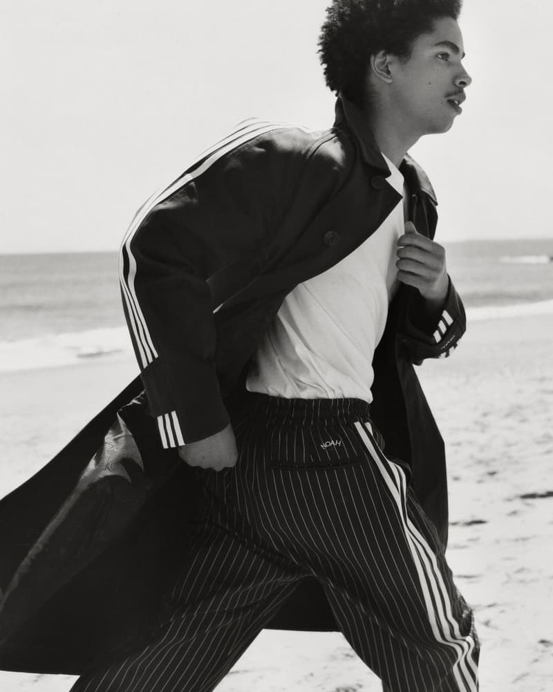 アディダス オリジナルス x ノアから2022年春夏シーズンの最新コラボコレクションが登場 NOAH and adidas Originals Reconnect for SS22 tracksuit Superstar sneakers black white release info date