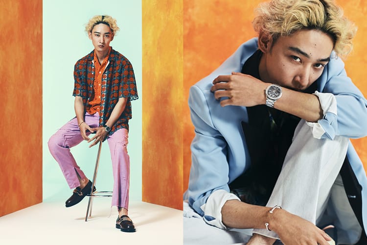 PIAGET のアイコン “PIAGET POLO” を上杉柊平が身に纏う