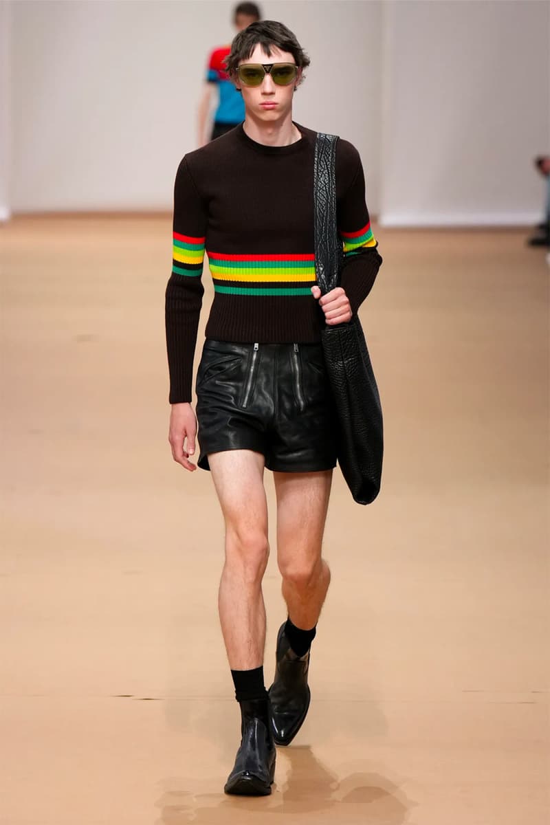 プラダ 2023年春夏メンズコレクション Prada Uomo Spring Summer 2023 SS23 Milan Fashion Week Runway "Prada Choices" Miuccia Prada Raf Simons Show Review Looks Jeff Goldblum rami malek Jung Jaehyun Sung Kang Win Metawin