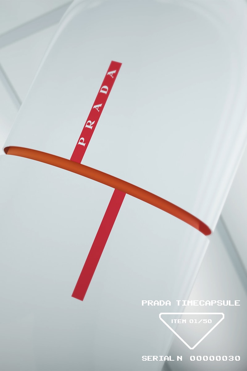 プラダが“プラダ タイムカプセル”からNFTギフト付きの新たなコレクションを発表 prada timecapsule nftgift collection release info