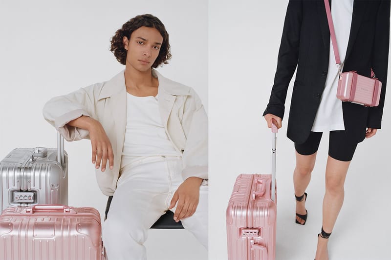 RIMOWA からローズクオーツに着想を得た最新カプセルコレクションが登場