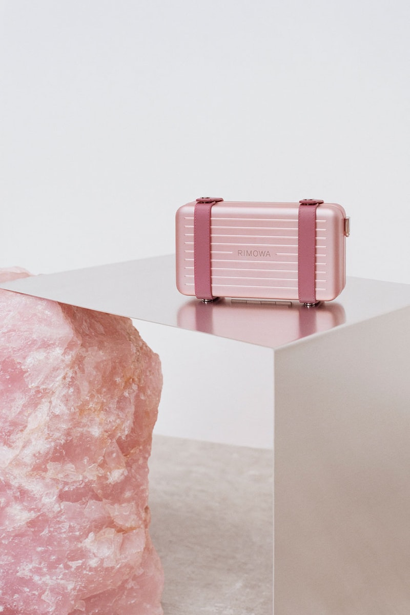 リモワからローズクオーツに着想を得た最新カプセルコレクションが登場 RIMOWA rose quartz collection new release 