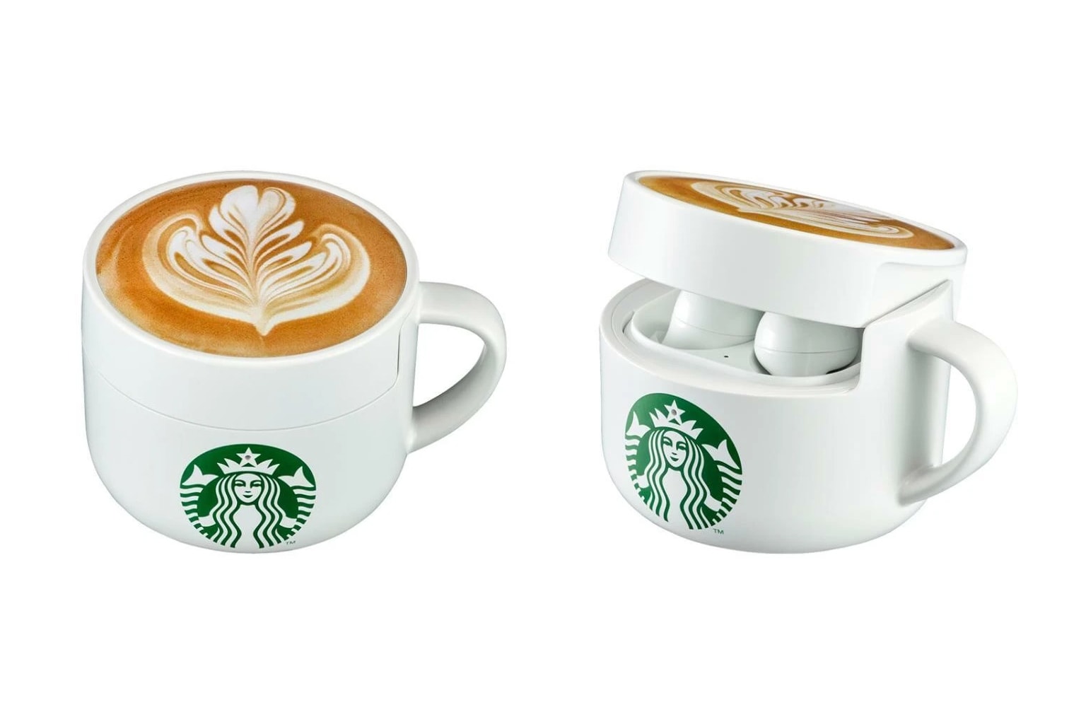 スターバックスのラテを忠実に再現したサムスンギャラクシーバッズ2ケースが誕生 Samsung Starbucks Galaxy ss22 accessories capsule latte coffee Korea 