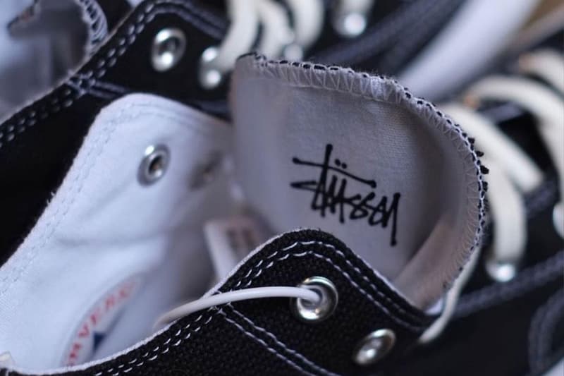 ステューシーがコンバースとの最新コラボを正式にアナウンス Stüssy's Converse Chuck 70 Hi Collaboration Has a Release Date one star logo nike air force 1 mid