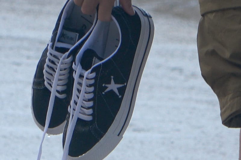 stussy converse one star