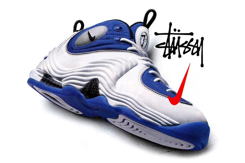 ステューシー x ナイキから最新コラボ エアペニー 2 がスタンバイ Stüssy Nike Air Penny 2 Two Colorways Rumor Info Date Buy Price Black Cobalt Pulse White Cobalt Pulse Smoke Grey