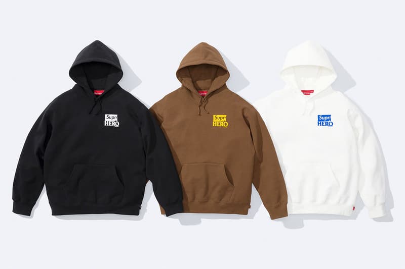 シュプリーム x アンタイヒーローによる2022年春シーズンのコラボコレクションが発売 Supreme x ANTI HERO collab collection 2022 spring release info