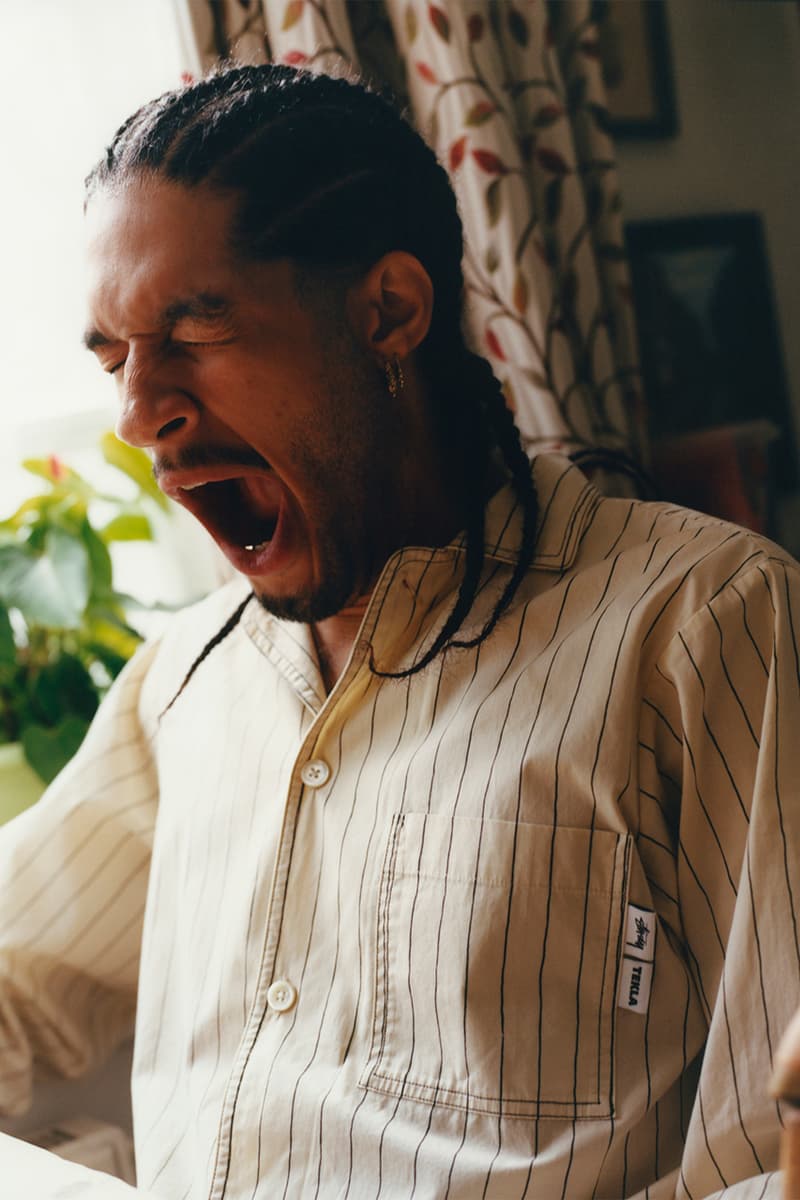 ステューシーがコペンハーゲン発のテクラ ファブリックスとのコラボコレクション第2弾を発売 tekla fabrics stussy collection spring summer 2022 release details information beach bed