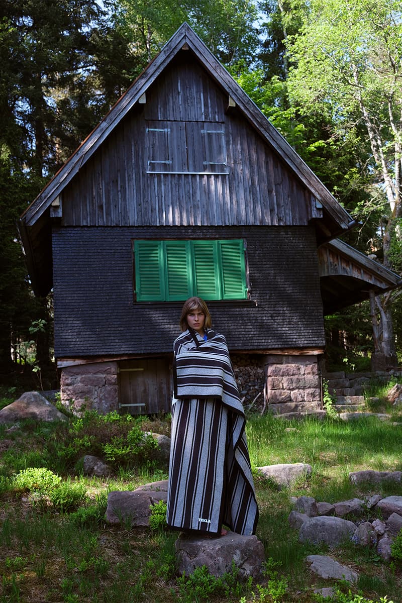 ステューシーがコペンハーゲン発のテクラ ファブリックスとのコラボコレクション第2弾を発売 tekla fabrics stussy collection spring summer 2022 release details information beach bed