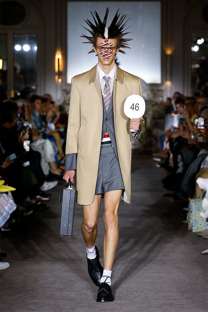 トム ブラウン 2023年春夏コレクション Thom Browne SS23 Collection Fetishizes Punk Thom Browne Spring/Summer 2023 Collection Backstage first look jockstraps anchor coverage nyc fashion unisex
