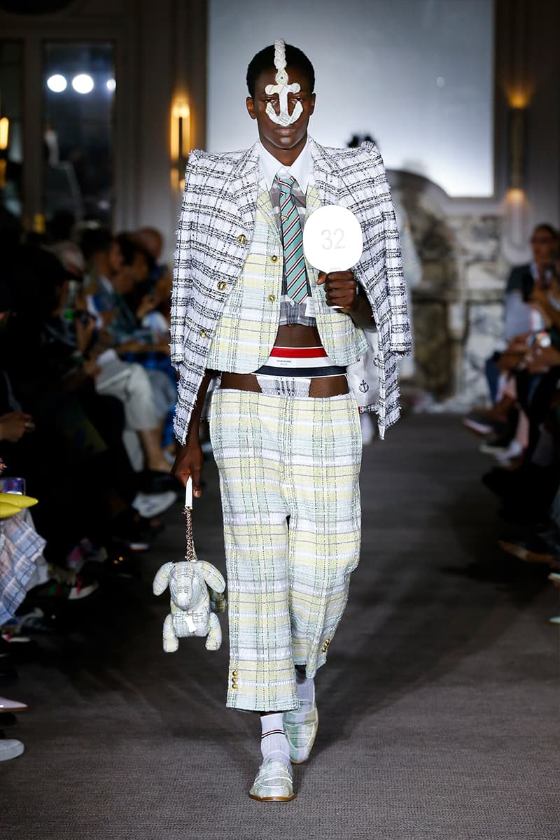 トム ブラウン 2023年春夏コレクション Thom Browne SS23 Collection Fetishizes Punk Thom Browne Spring/Summer 2023 Collection Backstage first look jockstraps anchor coverage nyc fashion unisex