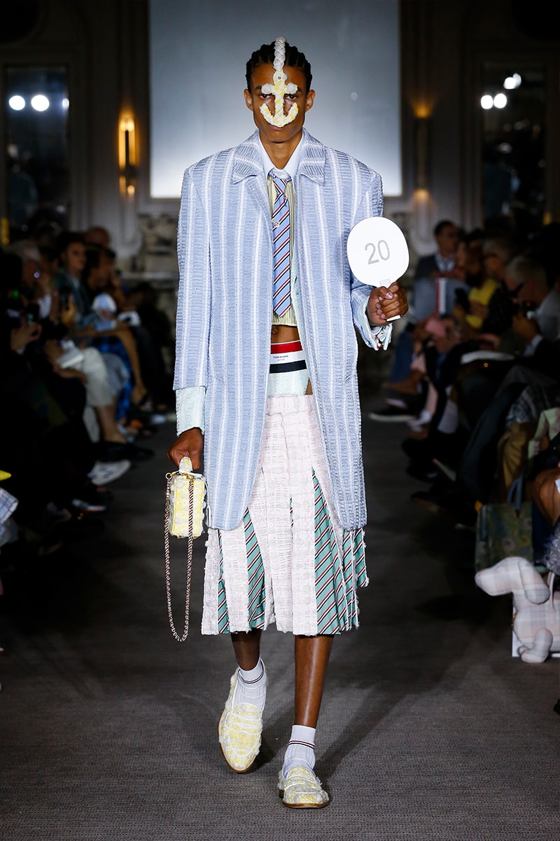 トム ブラウン 2023年春夏コレクション Thom Browne SS23 Collection Fetishizes Punk Thom Browne Spring/Summer 2023 Collection Backstage first look jockstraps anchor coverage nyc fashion unisex