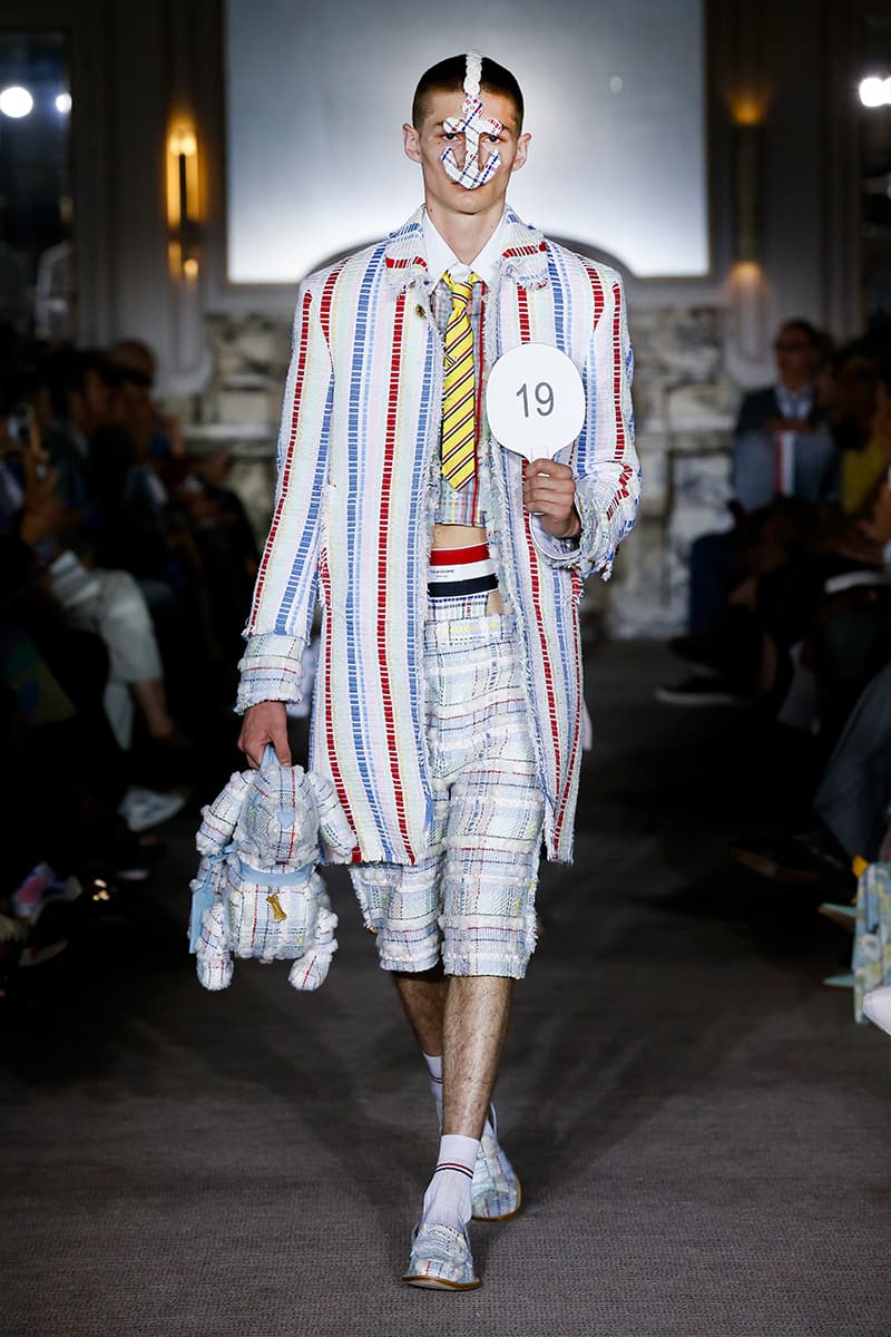 トム ブラウン 2023年春夏コレクション Thom Browne SS23 Collection Fetishizes Punk Thom Browne Spring/Summer 2023 Collection Backstage first look jockstraps anchor coverage nyc fashion unisex