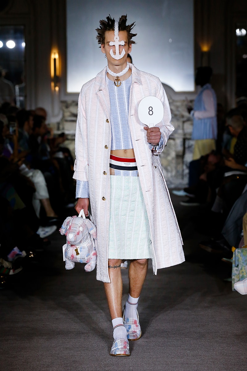 トム ブラウン 2023年春夏コレクション Thom Browne SS23 Collection Fetishizes Punk Thom Browne Spring/Summer 2023 Collection Backstage first look jockstraps anchor coverage nyc fashion unisex