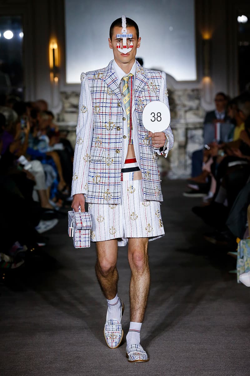 トム ブラウン 2023年春夏コレクション Thom Browne SS23 Collection Fetishizes Punk Thom Browne Spring/Summer 2023 Collection Backstage first look jockstraps anchor coverage nyc fashion unisex