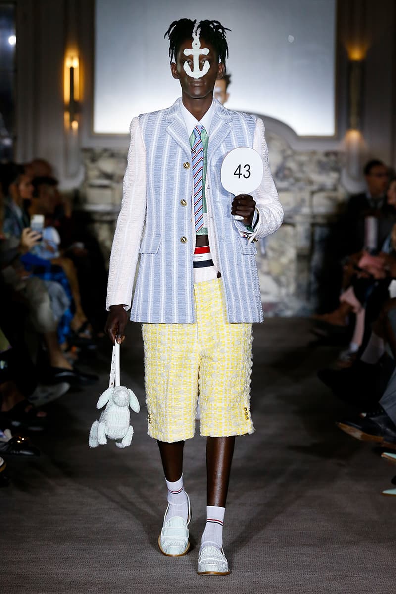 トム ブラウン 2023年春夏コレクション Thom Browne SS23 Collection Fetishizes Punk Thom Browne Spring/Summer 2023 Collection Backstage first look jockstraps anchor coverage nyc fashion unisex