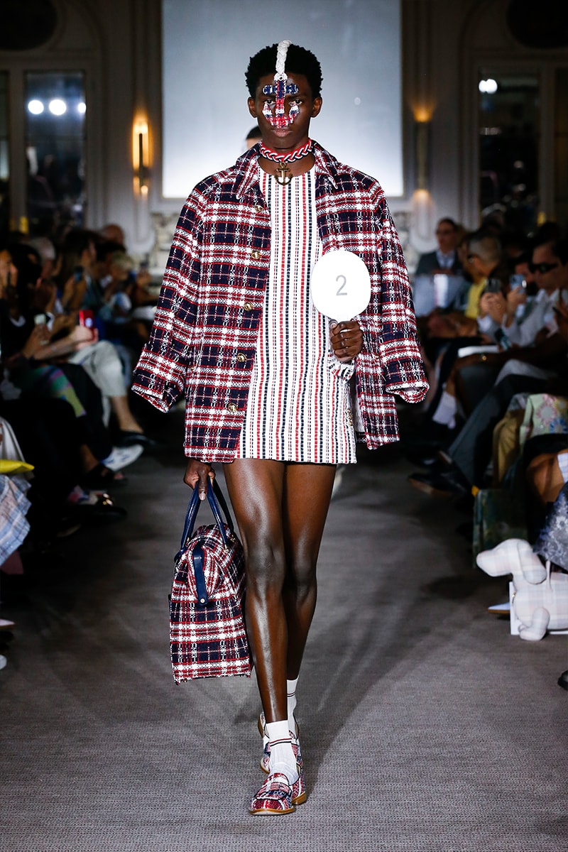 トム ブラウン 2023年春夏コレクション Thom Browne SS23 Collection Fetishizes Punk Thom Browne Spring/Summer 2023 Collection Backstage first look jockstraps anchor coverage nyc fashion unisex
