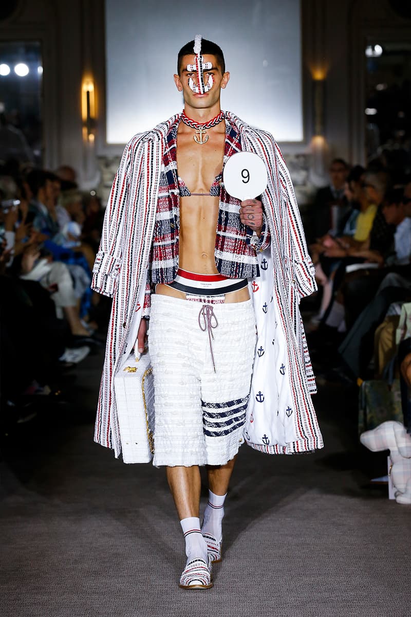 トム ブラウン 2023年春夏コレクション Thom Browne SS23 Collection Fetishizes Punk Thom Browne Spring/Summer 2023 Collection Backstage first look jockstraps anchor coverage nyc fashion unisex