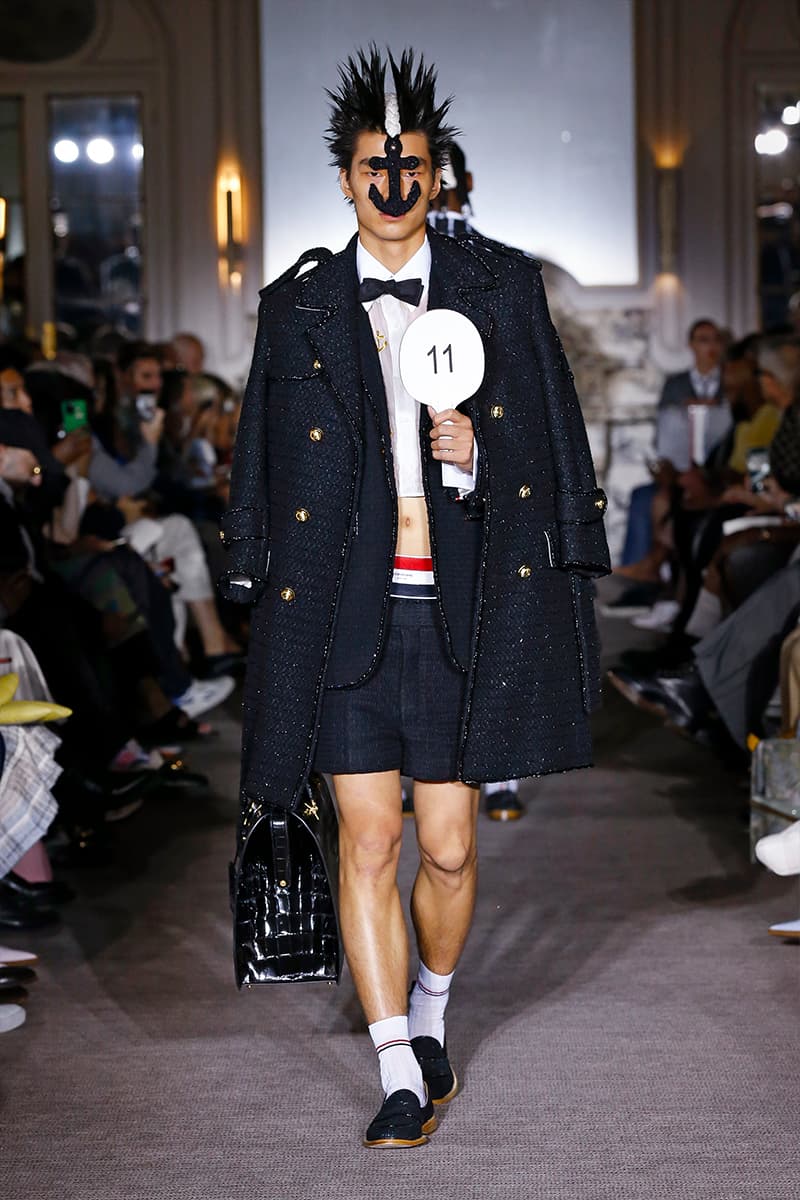 トム ブラウン 2023年春夏コレクション Thom Browne SS23 Collection Fetishizes Punk Thom Browne Spring/Summer 2023 Collection Backstage first look jockstraps anchor coverage nyc fashion unisex