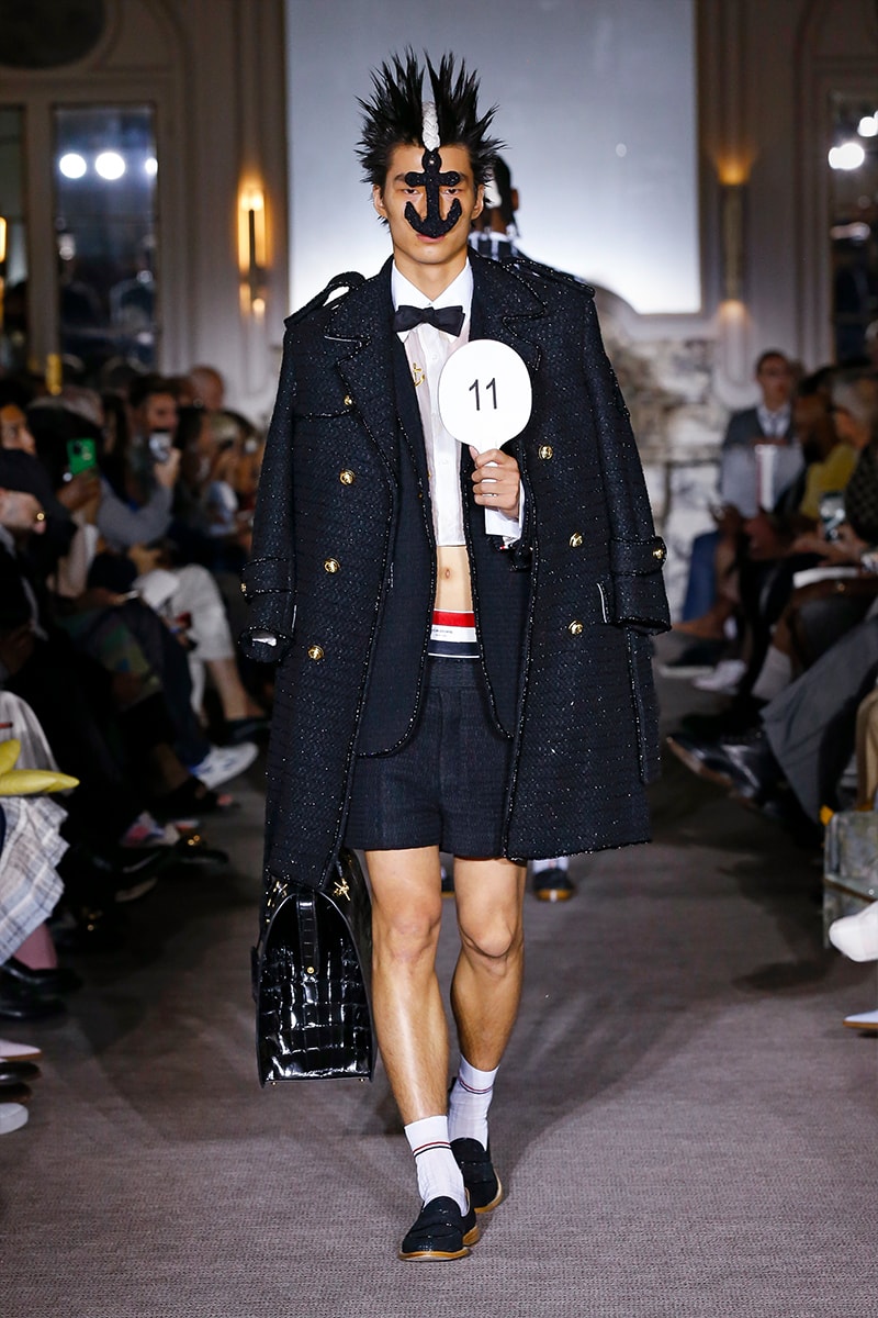 トム ブラウン 2023年春夏コレクション Thom Browne SS23 Collection Fetishizes Punk Thom Browne Spring/Summer 2023 Collection Backstage first look jockstraps anchor coverage nyc fashion unisex