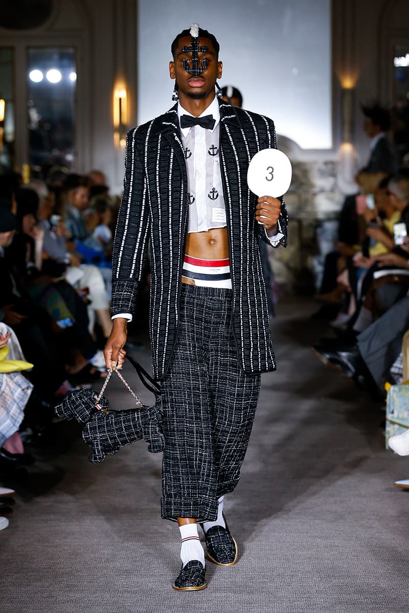 トム ブラウン 2023年春夏コレクション Thom Browne SS23 Collection Fetishizes Punk Thom Browne Spring/Summer 2023 Collection Backstage first look jockstraps anchor coverage nyc fashion unisex