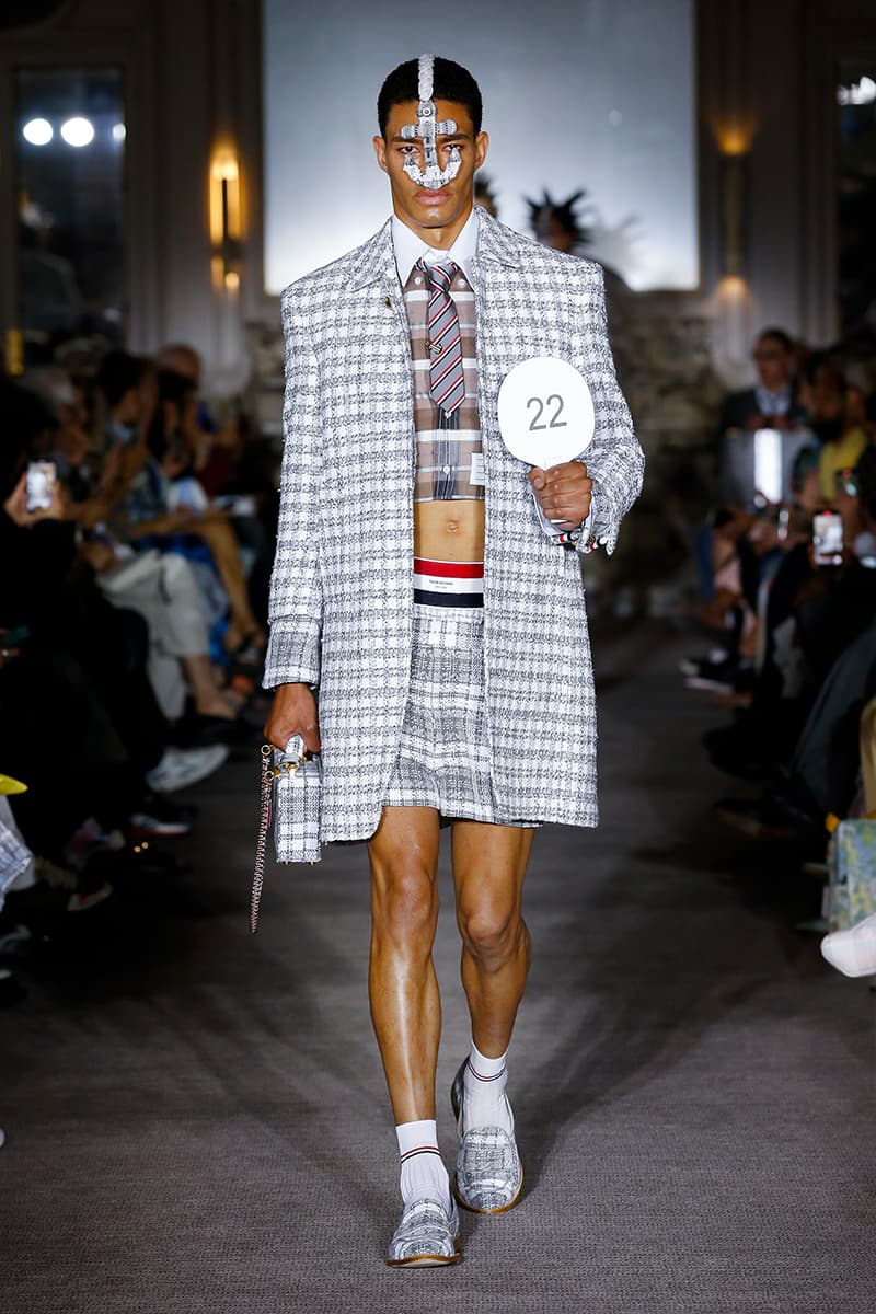 トム ブラウン 2023年春夏コレクション Thom Browne SS23 Collection Fetishizes Punk Thom Browne Spring/Summer 2023 Collection Backstage first look jockstraps anchor coverage nyc fashion unisex