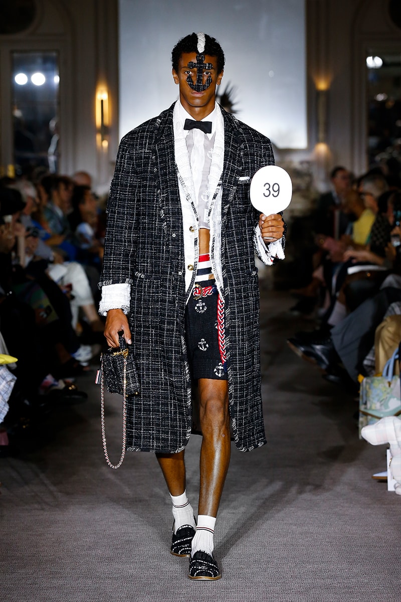 トム ブラウン 2023年春夏コレクション Thom Browne SS23 Collection Fetishizes Punk Thom Browne Spring/Summer 2023 Collection Backstage first look jockstraps anchor coverage nyc fashion unisex